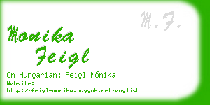 monika feigl business card